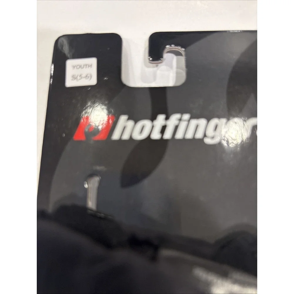 Hotfingers Rip N Go Youth Glove Black SMALL 5-6 Alpine Dry‎ Insert